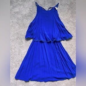 Cobalt Blue Halter dress